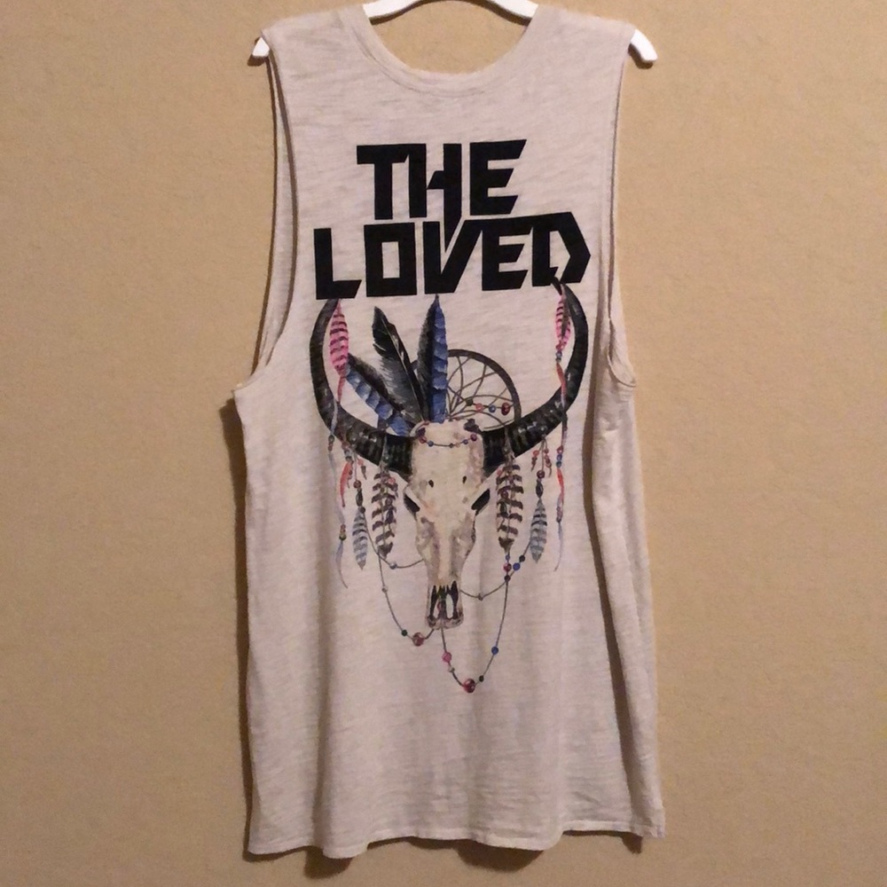 Boho muscle/tank top